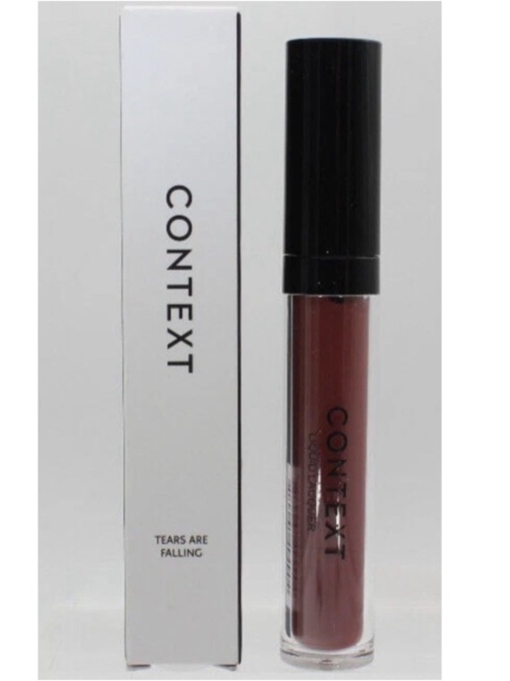CONTEXT Liquid Lipstick in Tears Are Falling (Deep Mauve) NEW! FULL SIZE!